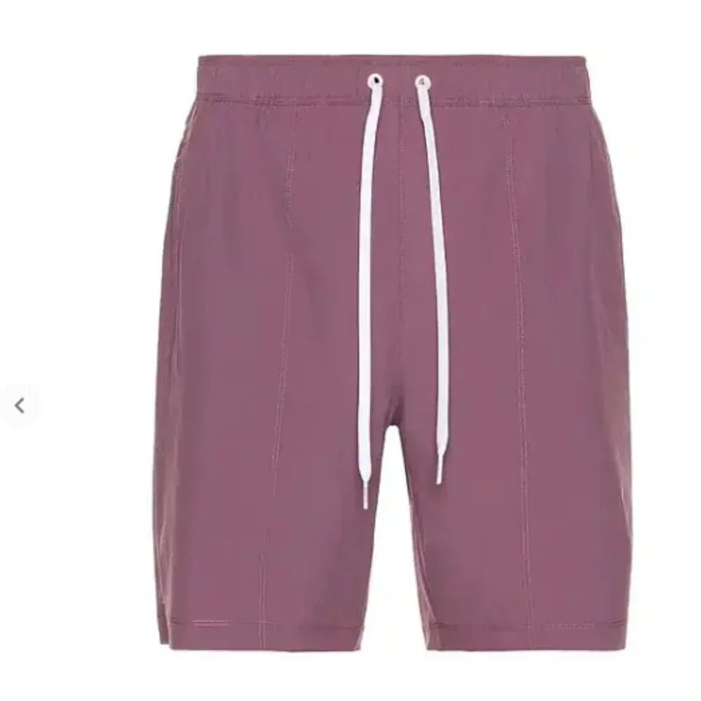 Rhone R&R Swim Trunks Shadow Plum Mens Medium NWOT 7.5” Stretch Swim Short
